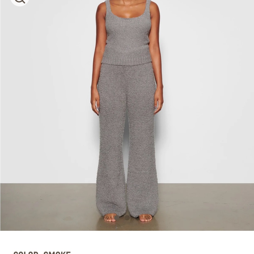 skims cozy knit pants